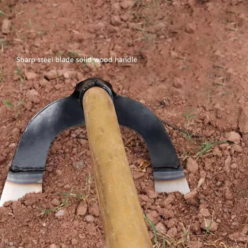 Arbeitssparende Hohlhacke aus Manganstahl und Kohlenstoffstahl für die Gartenarbeit und Landwirtschaft - Bild 2
