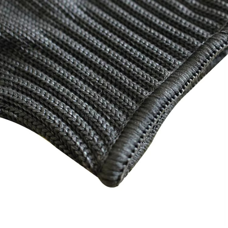 Schnittfeste Schutzhandschuhe aus HPPE-Stahl der Stufe 5 in Schwarz - Bild 4