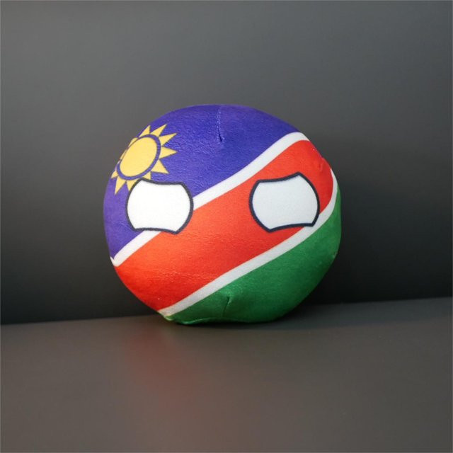 Yiran Health & Beauty Countryball Plüschpuppe Anhänger, Bunt / Mehrfarbig - Bild 1