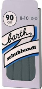 Barth Schuhbandl runde Schnürsenkel, Länge: 120 cm, schwarz-rot - Bild 1