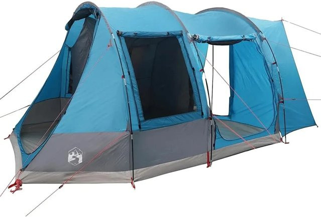 vidaXL Campingzelt für 2 Personen in Blau, wasserfest - Bild 1