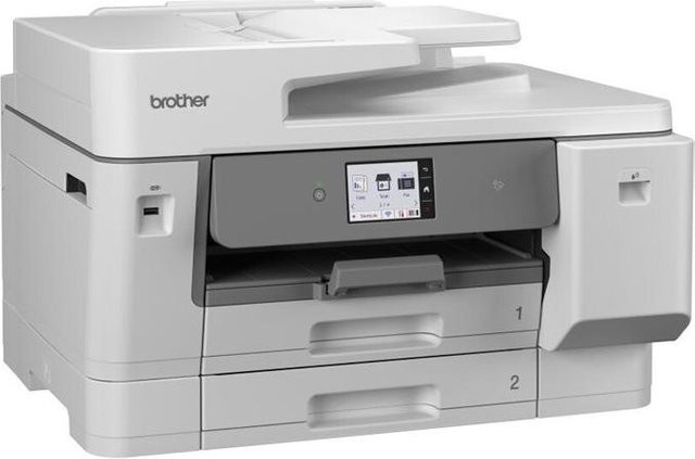Brother MFC-J6975DW A3 Farb-Multifunktionsdrucker Tintenstrahl mit Drucken, Scannen, Kopieren und Faxen in Grau und Weiß - Bild 1