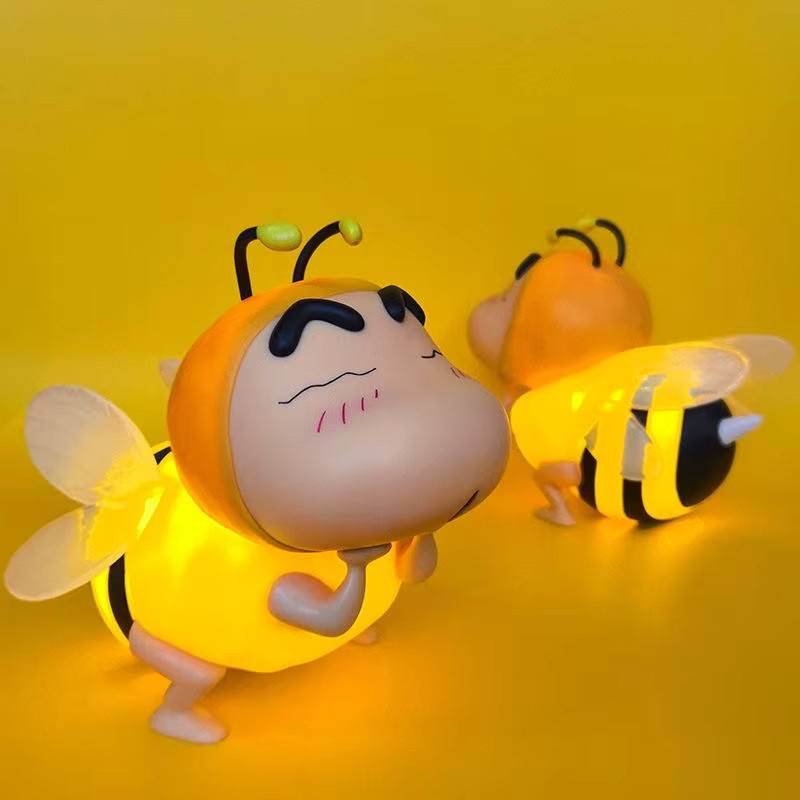 Bandai Crayon Shin-Chan Cos Bee Action Figure, Einzelfigur, Kunststoff, Gelb - Bild 2