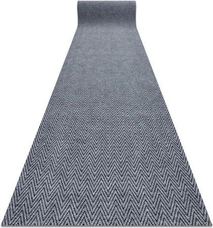 RugsX Türmatte VG15434 Grau, rutschfest, Breite: 100 cm, Länge: 230 cm