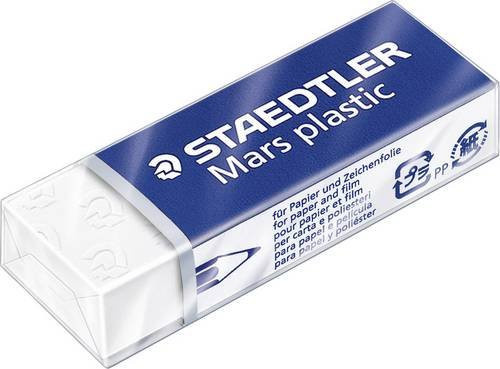Staedtler Mars plastic Radierer Weiß B 22 x T 12 x H 65 mm - Bild 1