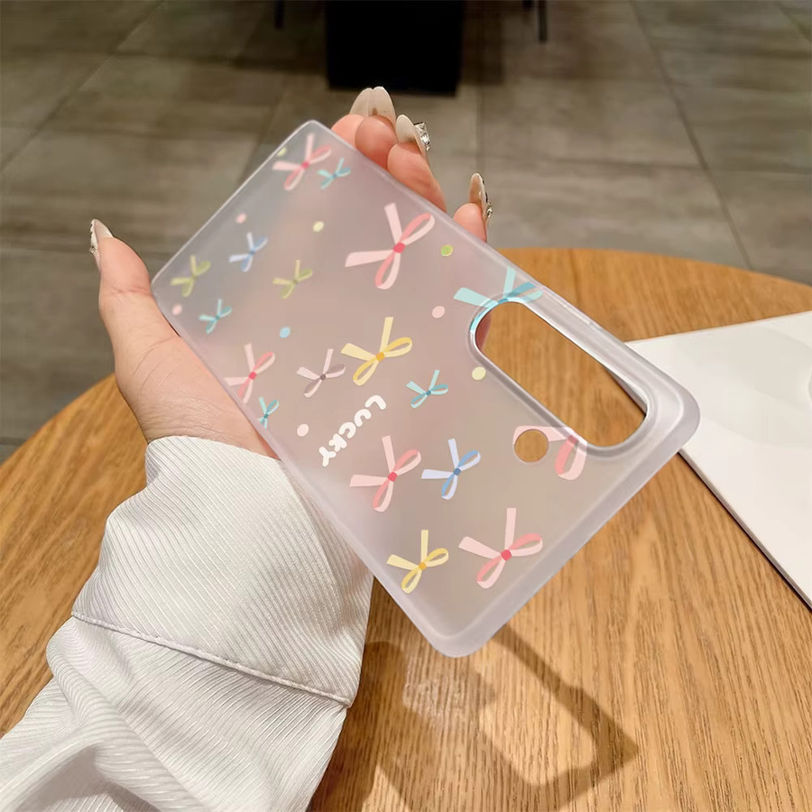 Bunte Schleifen-Handyhülle für Samsung Galaxy S25 Ultra S24 FE S23 A56 5G A17 A16 A36 A35 A55 A54 A26 A06 A07 in Multicolour mit weichem Matt-Schutz - Bild 2