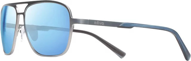 Revo Horizon Sonnenbrille, Square, Titanium, Grey, Unisex, Vollrand - Bild 1