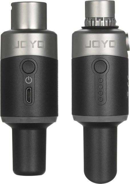 JOYO MW-1 Kabelloses Mikrofonsystem 5,8 GHz in Schwarz mit Sender und Empfänger - Bild 1