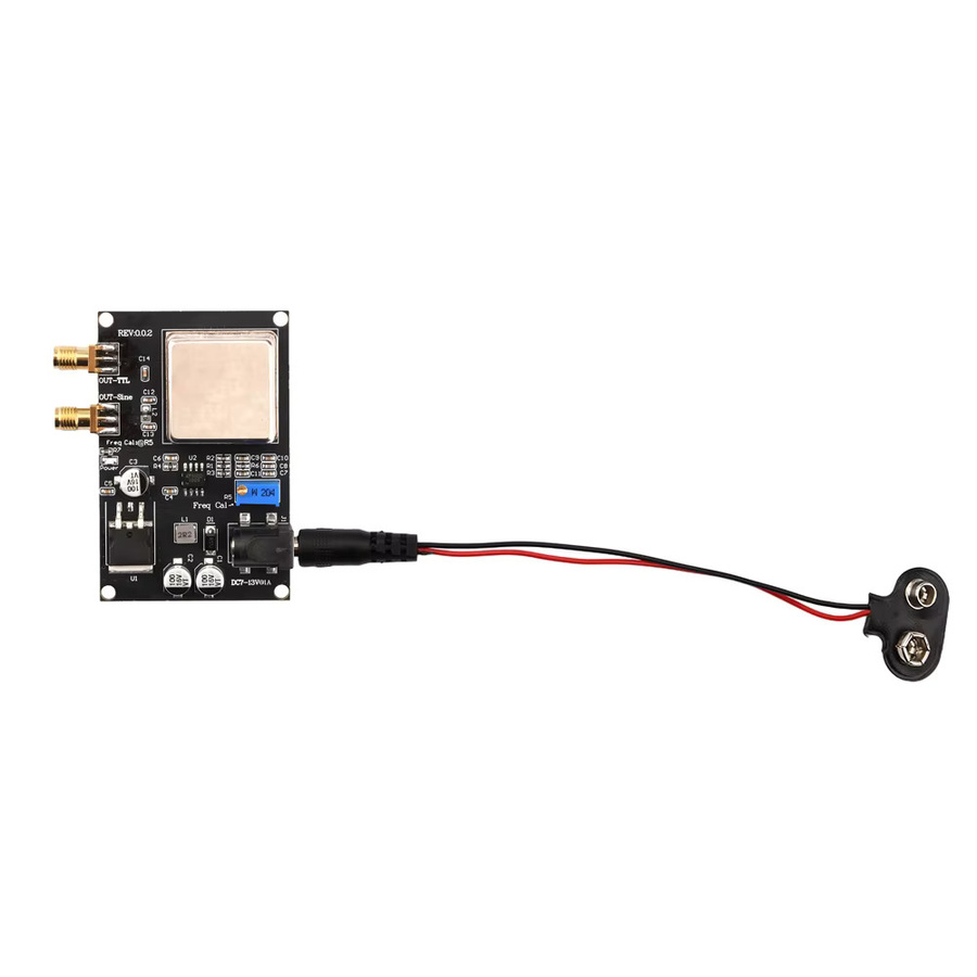 diymore OCXO Frequenz Referenzquelle 10 MHz mit Sinus- und Rechteckwelle, Ultra Low Phase Noise Trim Modul, Schwarz - Bild 2