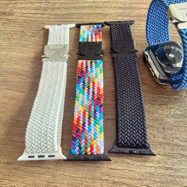 NEY Uhrenarmband geflochtenes Fallschirmarmband, Apple Watch - Bild 1
