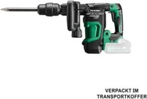 HiKOKI Akku-Meißelhammer SDS-max H3641DA Basic in Grün mit Transportkoffer - Bild 1