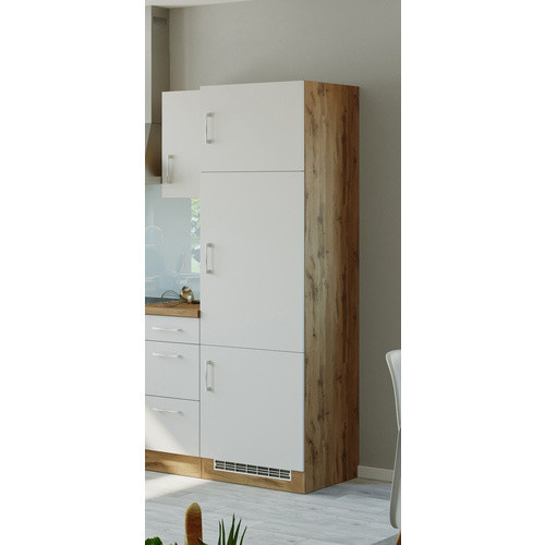 HELD MÖBEL Kühlumbauschrank Bologna in Weiss, B/H/T: 60 x 200 x 60 cm - Bild 2