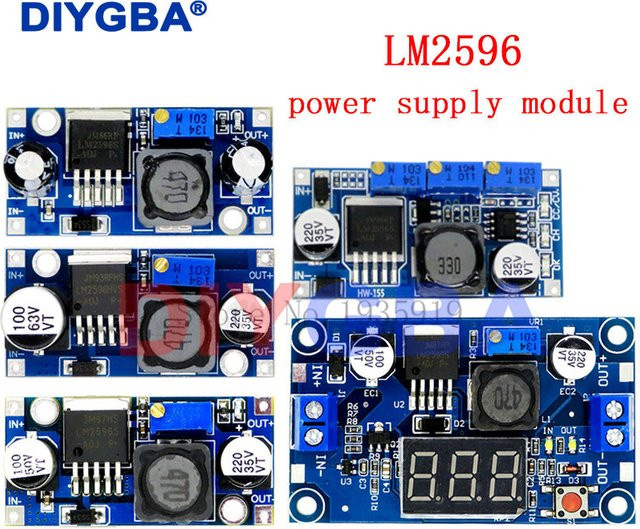 DNIGEF LM2596HVS DC-DC Step-Down Buck Modul, einstellbarer Spannungsregler 3A, Farbe: Blau - Bild 1