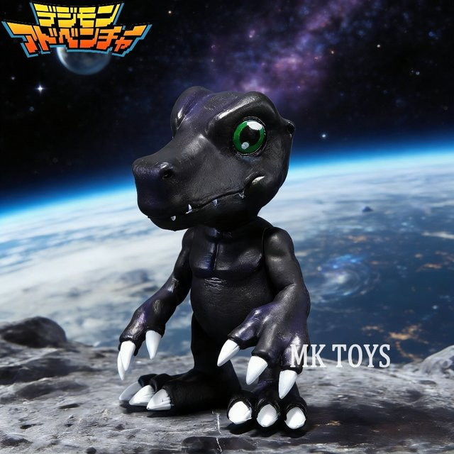 Bandai Digimon Adventure Black Agumon, Actionfiguren, 9cm - Bild 1