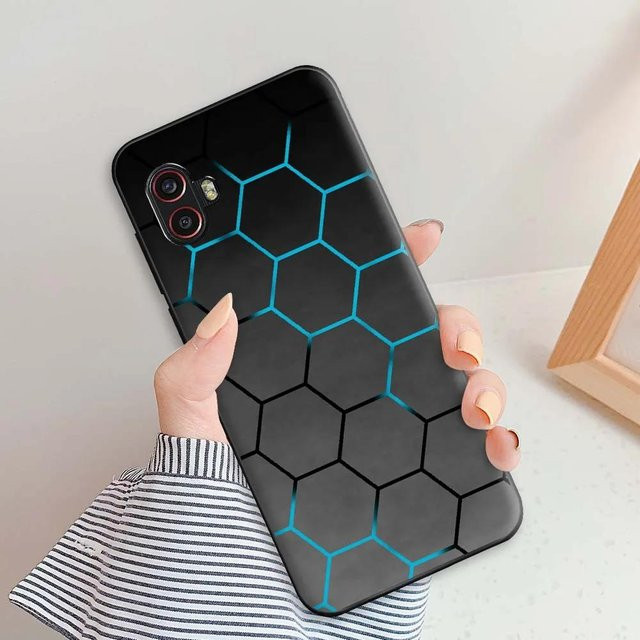 Luxuriöse Silikon Schutzhülle für Samsung Galaxy Xcover 6 Pro in Schwarz - Bild 1