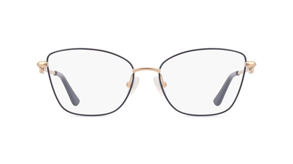 Guess GU2974 Korrektionsbrille, Unisex, Vollrand, Cat Eye, Metall, grau - Bild 1