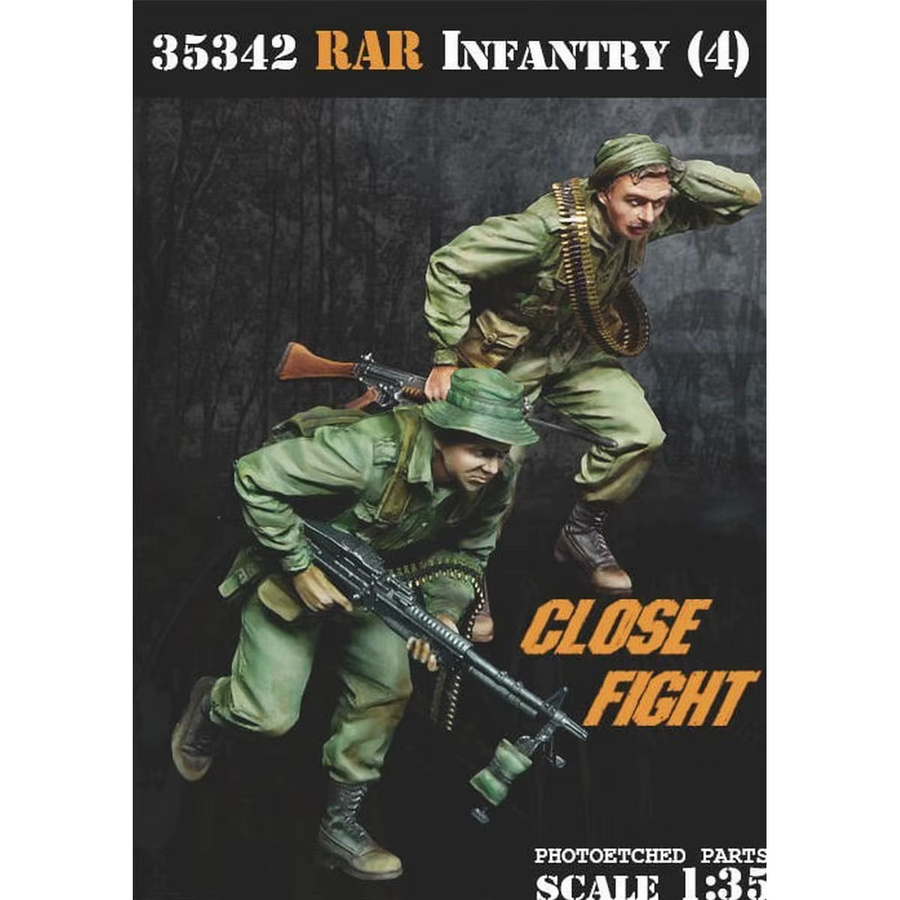 MEEKLION MODEL Australische Infanterie Vietnamkrieg, Harzmodellbausatz, 1/35 - Bild 2