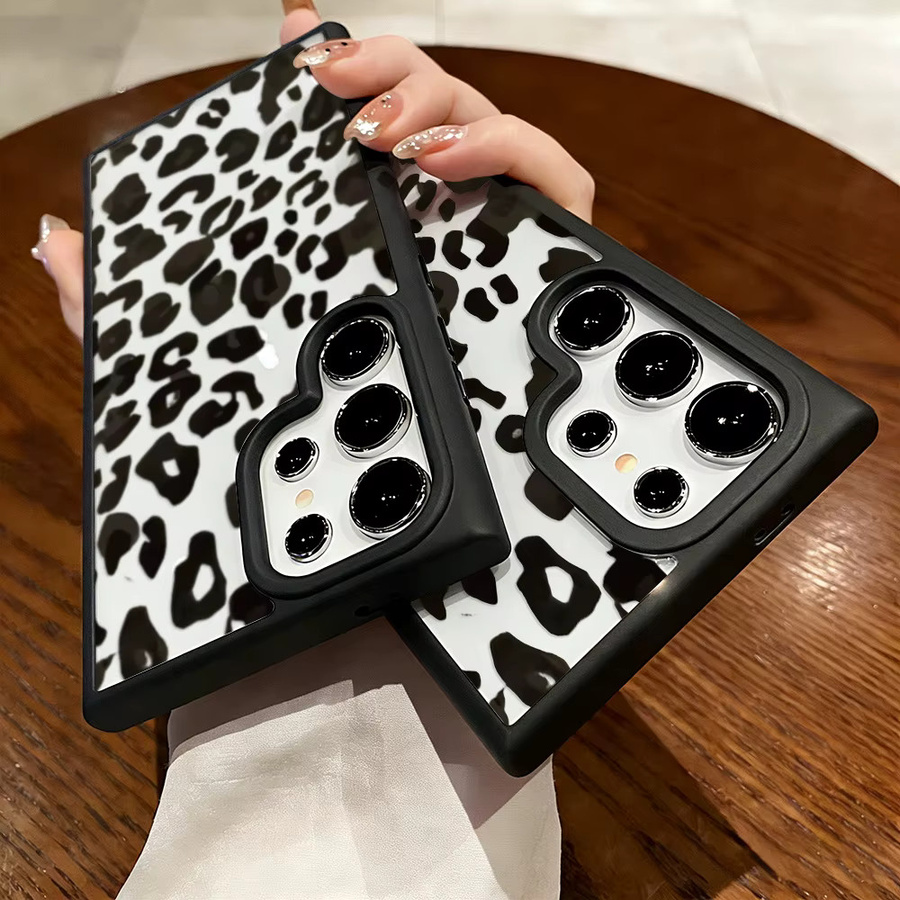 Leoparden Handyhülle aus weichem Silikon für Samsung Galaxy A-Serie in Multicolour - Bild 3