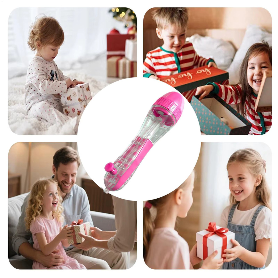 Automatischer Perlen-Dispenser-Stift für Bastelarbeiten in Pink mit 2,6-mm-Spitze für Anfänger und Erwachsene - Bild 3