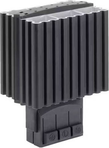 Hager MES-SHZ45 Schaltschrankheizung in Schwarz, B: 7,0 cm, H: 10,9 cm - Bild 1