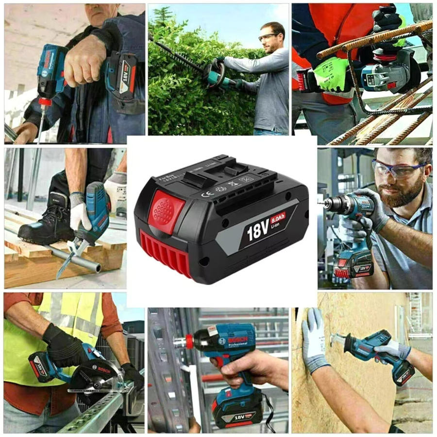 Bosch Ersatzakku für 18V Professional System in Schwarz - Bild 4