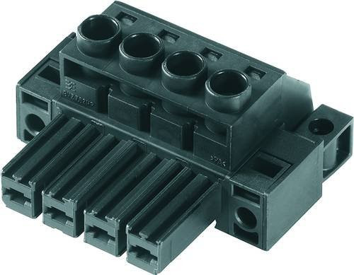 Weidmüller Buchsengehäuse-Kabel BV/SV Schwarz, Polzahl 7, Rastermaß: 7,62 mm, 50 Stück - Bild 1