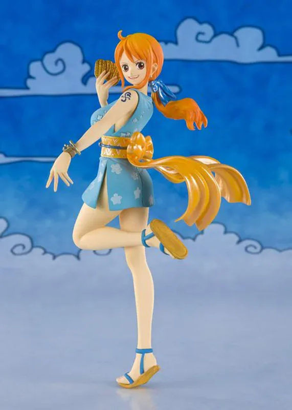 TAMASHII NATIONS Figuarts ZERO One Piece Nami Figur, mehrfarbig, Höhe: 14 cm - Bild 1
