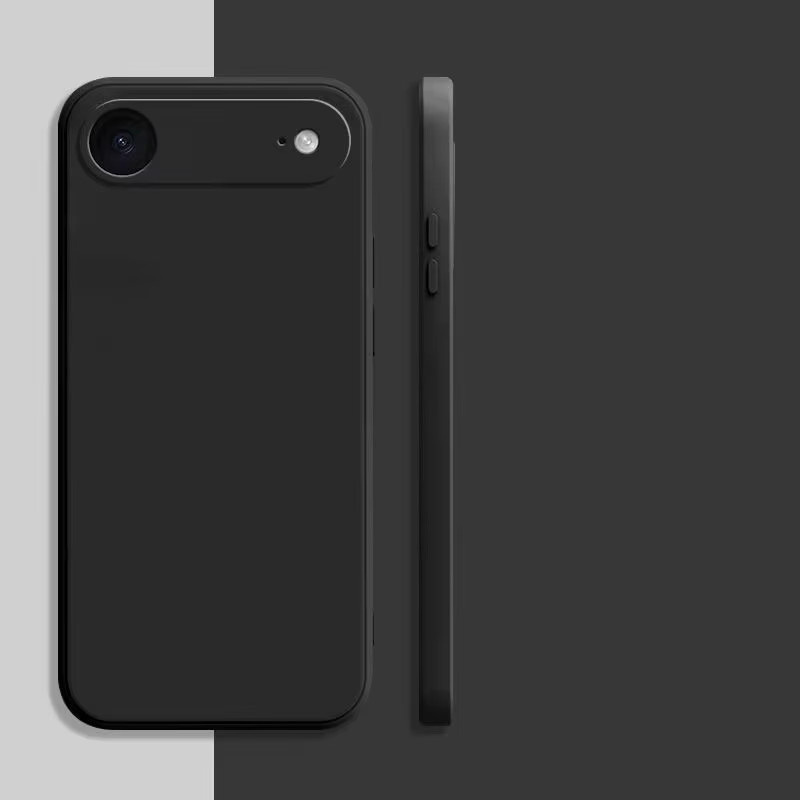 Weiche Flüssigsilikon Handyhülle für iPhone 17 Pro Max, 17 Pro, 17 Air und iPhone Air in Rot mit Linsenschutz und quadratischem Design - Bild 2