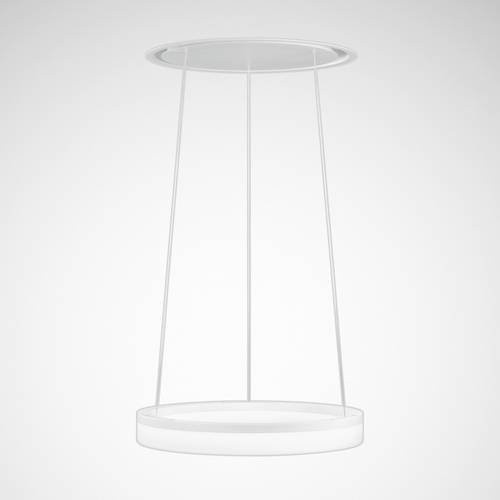Trilux PolaronIQ H2 C1 Montagezubehör Canopy aus Metall in Weiß - Bild 1