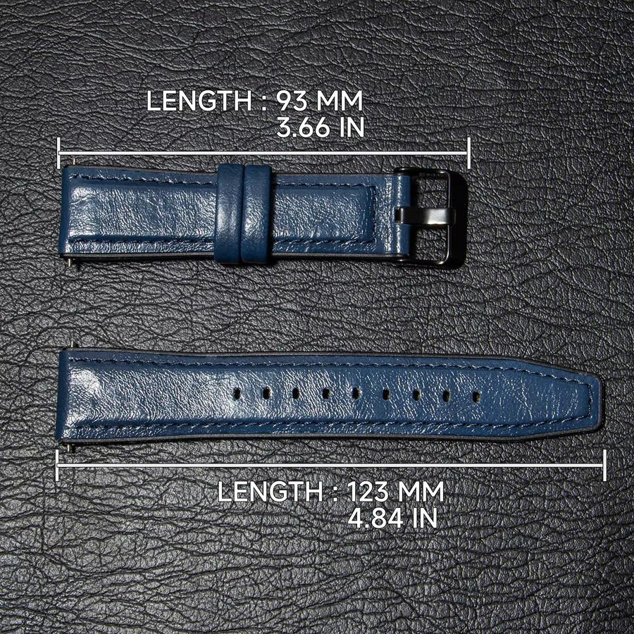 OAKCHARM Uhrenarmband Leder-Silikon, Unisex - Bild 3