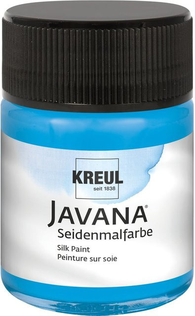KREUL Javana Seidenmalfarbe Blau, 50 ml - Bild 1