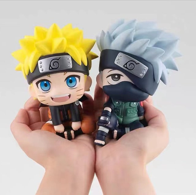 Bandai Naruto Uzumaki Naruto Kakashi Uchiha Sasuke Itachi, Q-Figuren, Einzelfigur, Kunststoff, Bunt / Mehrfarbig - Bild 1