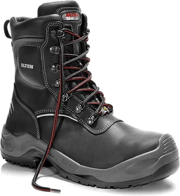 Elten Sicherheitswinterstiefel Joschi Form C ESD S3 CI aus Rindleder in Schwarz, Größe 42 - Bild 1