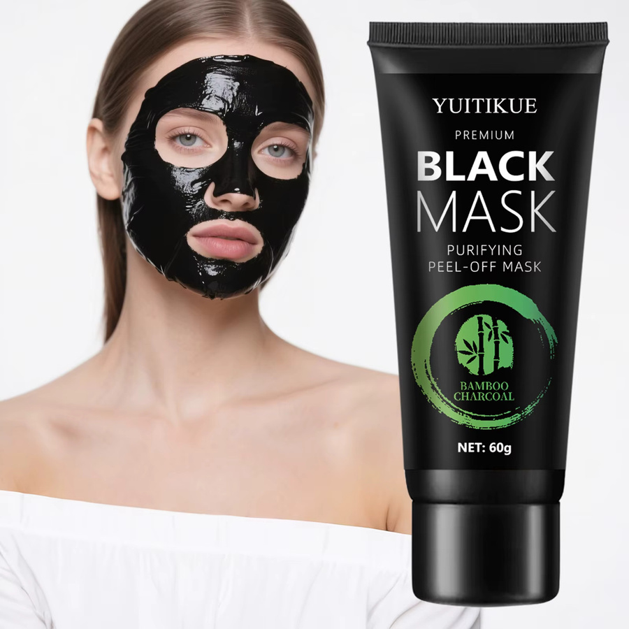 YUITIKUE Peel-Off-Maske mit Bambuskohle, 60 g, Unisex - Bild 2