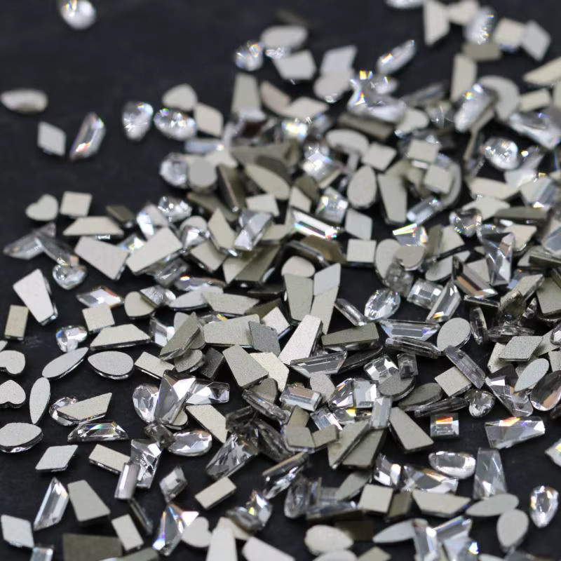 Nibiru DU Nagel Strass, Mini Diamant Steine, Klar, Glänzend - Bild 2