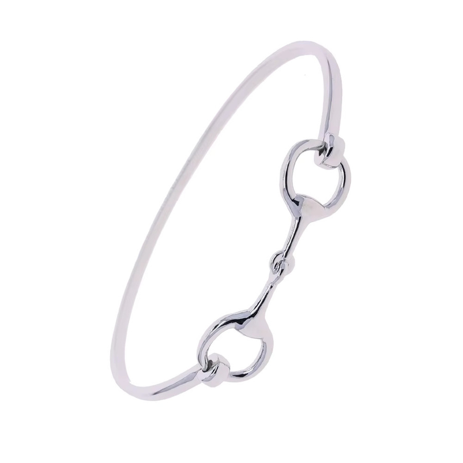 Charm-Armband Horsebit Snaffle Bit, Silber, Damen - Bild 1
