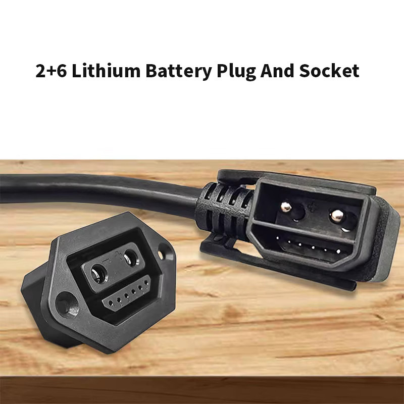 DIVEDEER Lithium-Akku Ladekabel mit XT60 und XT90 Anschlüssen, 8-Pin Hochleistungsstecker, Schwarz - Bild 2