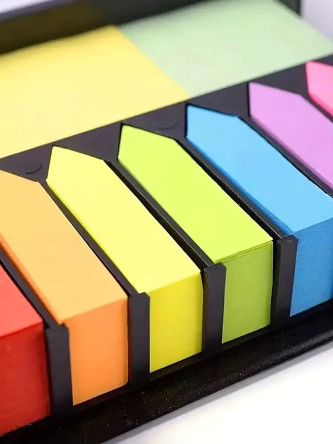 Buntes Set aus praktischen Organisations-Aufklebern in Mehrfarben für Kalender und Verpackungsboxen - Bild 2