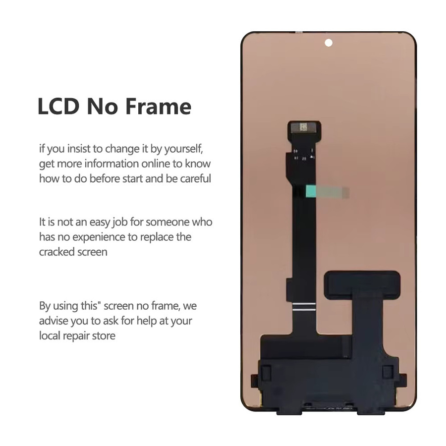 Xiaomi Poco F5 LCD Display Touchscreen Digitizer Montage AMOLED Ersatzteil in Schwarz, 6,67 Zoll - Bild 3