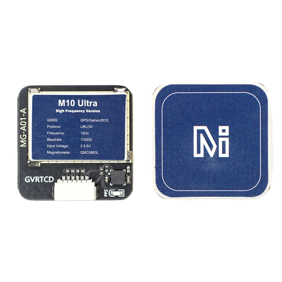 MicoAir MG-A01 GPS Modul mit UBLOX-M10-Chip und QMC5883L Geomagnetischem Kompass - Bild 3
