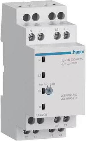 Hager EUU200 Überwachungsrelais - Bild 1