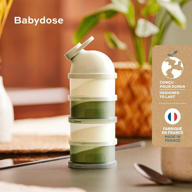 Babymoov Milchpulver-Portionierer aus transparentem Polypropylen, spülmaschinenfest und sterilisierbar - Bild 1