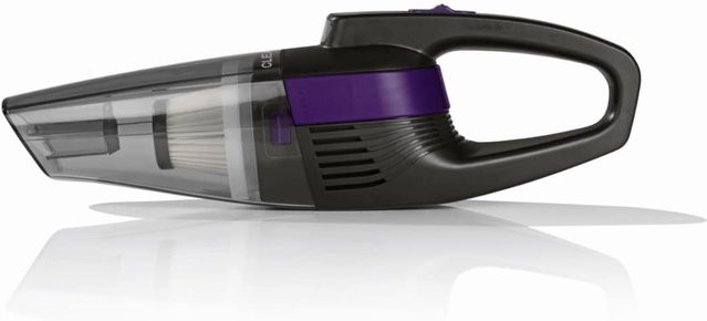 CLEANmaxx Akku-Handstaubsauger 7,4V mit EPA-Filter in Grau/Lila - Bild 1