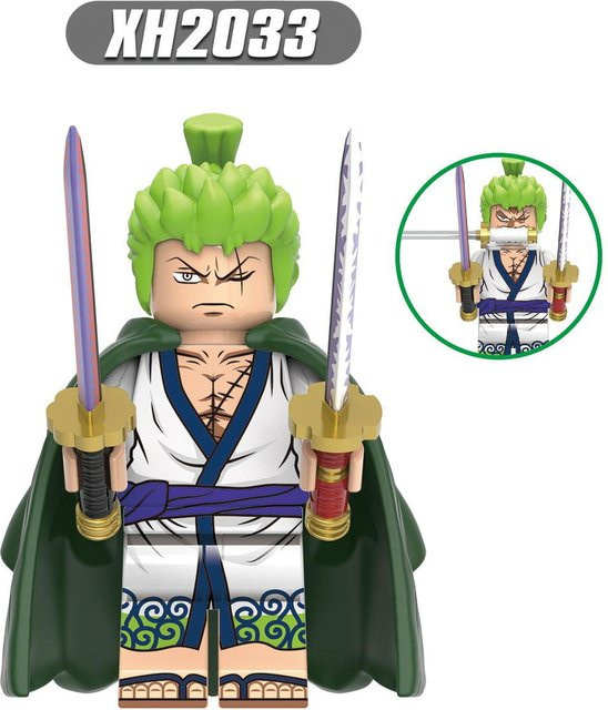 Happy Building Blocks Japanischer Cartoon Anime Zubehör Bausteine Figuren, ab 7 Jahren - Bild 1