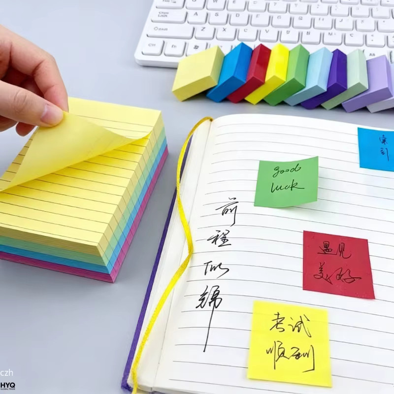Post-it 11-teiliges Set fluoreszierende Haftnotizen und Planer-Sticker in Multicolour - Bild 2