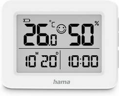 Hama Lefkada Thermo- und Hygrometer in Weiß - Bild 1