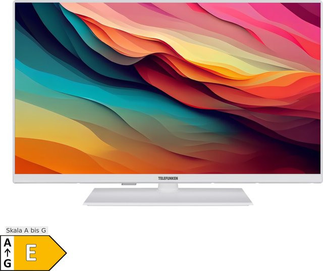 Telefunken LED Fernseher XF32N750M 32 Zoll Full HD mit Triple-Tuner, Weiß - Bild 4