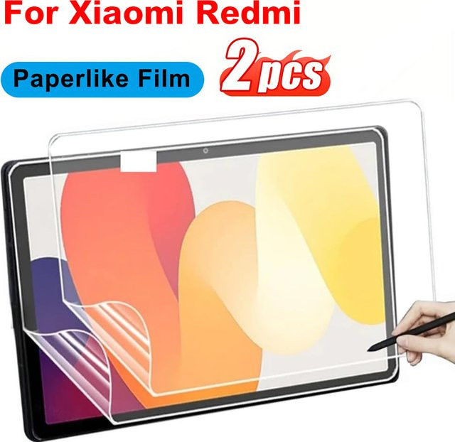 2er-Pack Weiche Display Schutzfolien für Xiaomi Redmi Pad SE 11 Zoll 2023, Redmi SE 8,7 Zoll 2024, Pad Pro 12,1 Zoll und Pad 10,6 Zoll, transparent - Bild 1