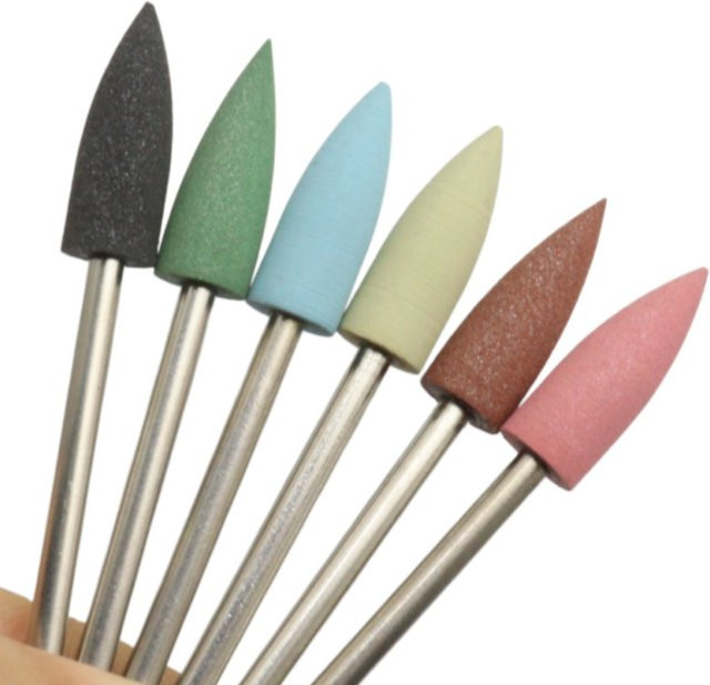 Easy Nail Silikon-Polier-Nagelbohrer, 2,35 mm Schaft, Unisex - Bild 1
