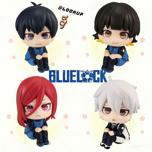 Bandai Blue Lock Isagi Yoichi Nagi Seishiro Chigiri Hyoma Bachira Meguru, Anime Figurine, 10cm, Kunststoff - Bild 1